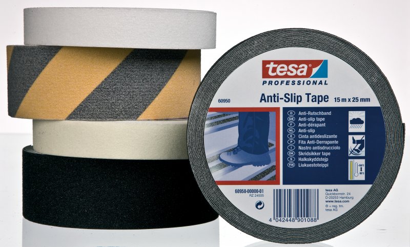 tesa® 60950 black Anti slip tape | hanak-trade.com