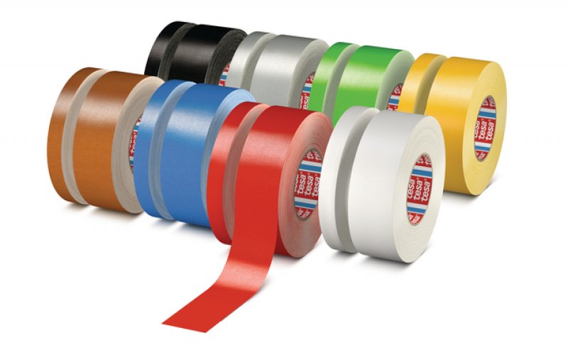 tesa® 4651 blue premium cloth tape | hanak-trade.com