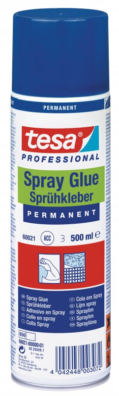 tesa® 60021  Sprühkleber, 500ml | hanak-trade.de