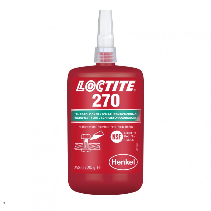 Loctite 270   Zajišťovač šroubů VP  - 250 ml | hanak-trade.cz