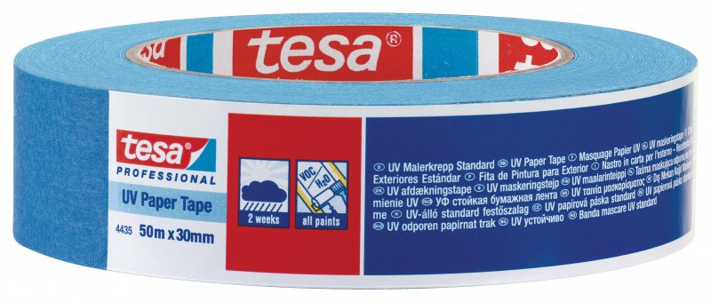 tesa® 4435  UV modrá maskovací páska | hanak-trade.cz