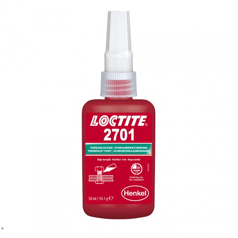 Loctite 2701 Zajišťovač šroubů VP  - 50 ml | hanak-trade.cz