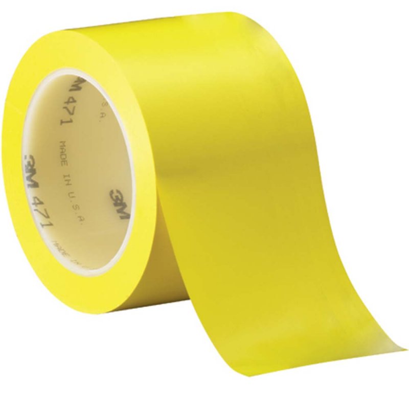 3M 471 PVC lepicí páska, žlutá | hanak-trade.cz