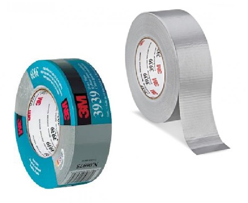 3M 3939 Duct Tape, textilní páska stříbrná | hanak-trade.cz