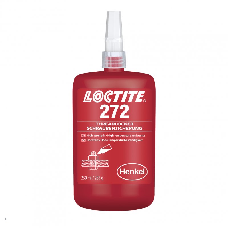 Loctite 272   Zajišťovač šroubů VP - 250 ml | hanak-trade.cz