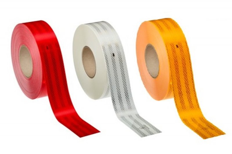 3M 983 Diamond Grade™ reflective tape, red | hanak-trade.com