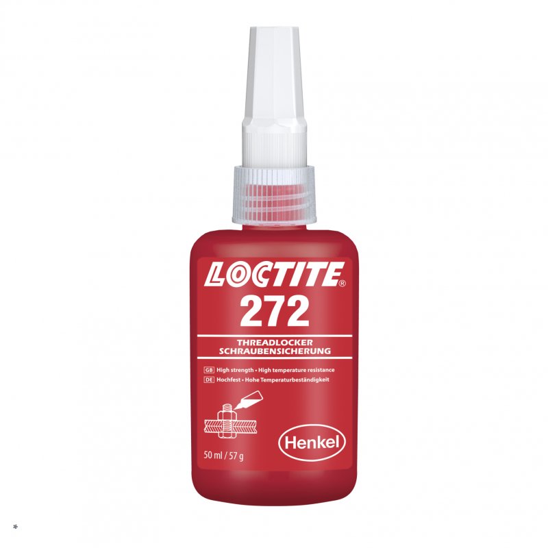 Loctite 272   Threadlocker High strength - 50 ml | hanak-trade.com