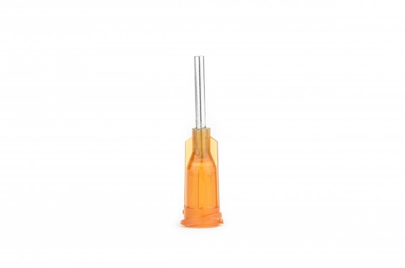 Stainless steel dispensing tip, 12,7mm, Amber 15G | hanak-trade.com