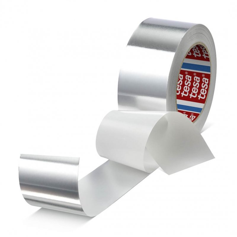 tesa® 50525  aluminium tape with liner 30µm | hanak-trade.com