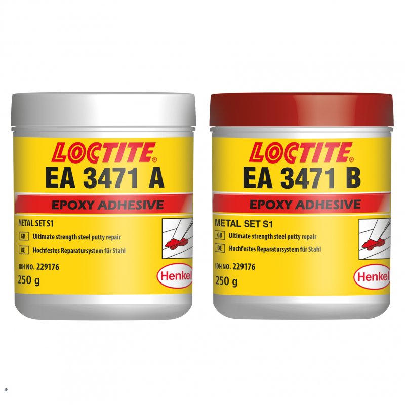 Loctite 3471 Epoxidové lepidlo - kovem plněné (ST1) - 500 g | hanak-trade.cz