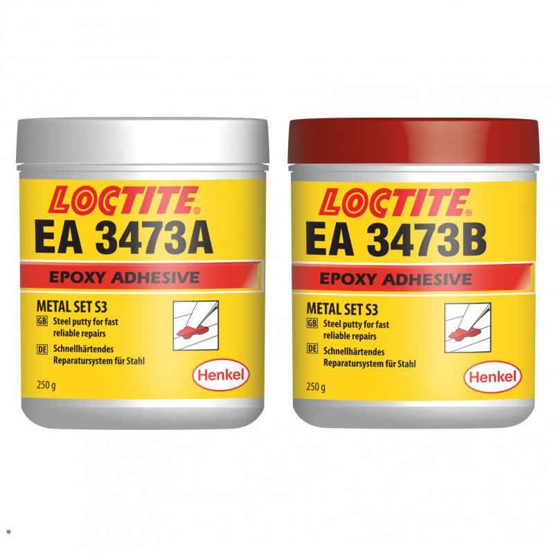 Loctite 3473 Epoxidové lepidlo - kovem plněné (ST3) - 500 g | hanak-trade.cz