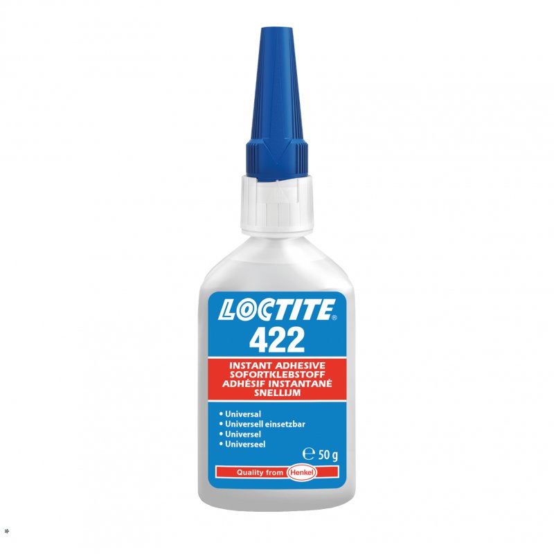 Loctite 422   Vteřinové lepidlo  - 50 g | hanak-trade.cz