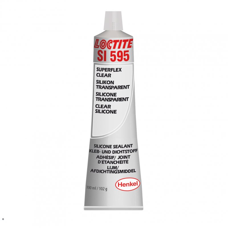 Loctite 595   Silicon Sealant clear - 100 ml | hanak-trade.com