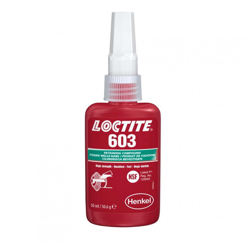 Loctite 603   RETAINER - High strength  - 50 ml | hanak-trade.com