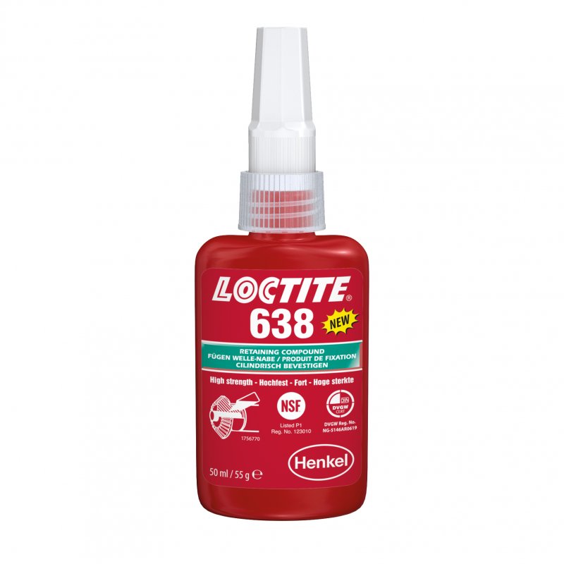 Loctite 638   Upevňovač spojů VP  - 50 ml | hanak-trade.cz