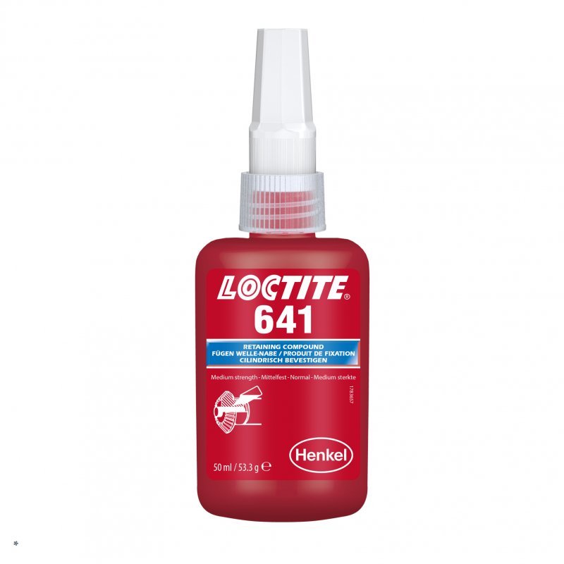 Loctite 641   RETAINER - Medium strength  - 50 ml | hanak-trade.com