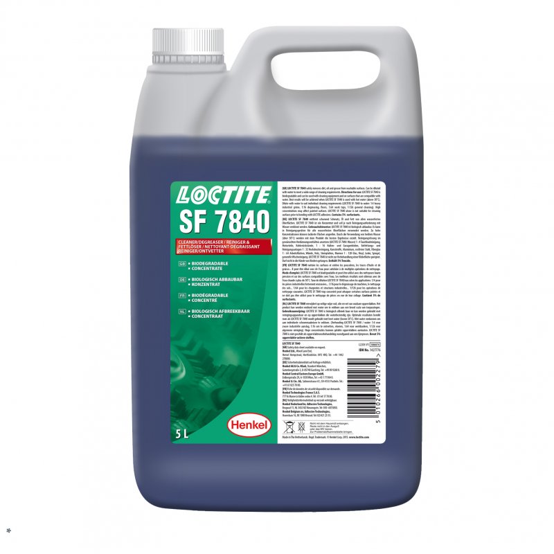 Loctite 7840 Reiniger blau konc. - 5 l | hanak-trade.de