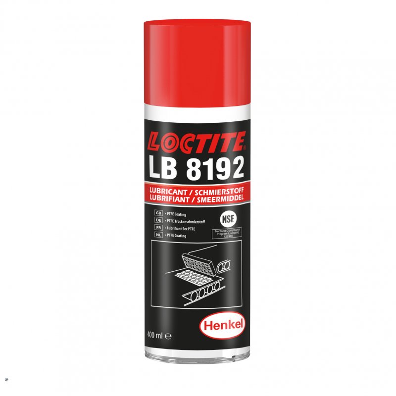 Loctite 8192 Suché mazivo s PTFE - 400 ml | hanak-trade.cz