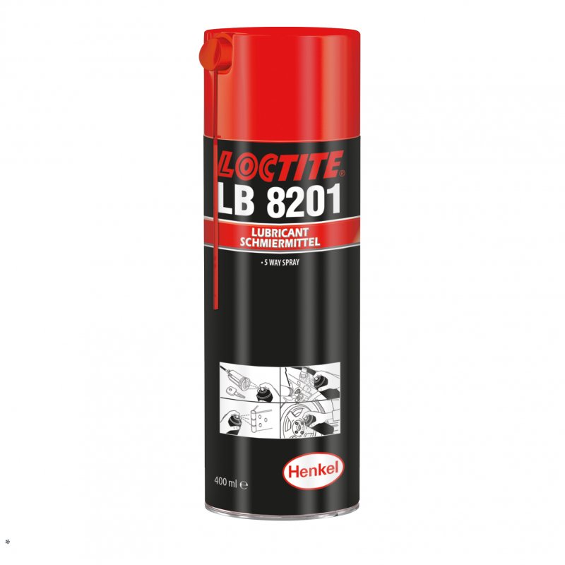 Loctite 8201 5-ti účelový sprej - 400 ml | hanak-trade.cz