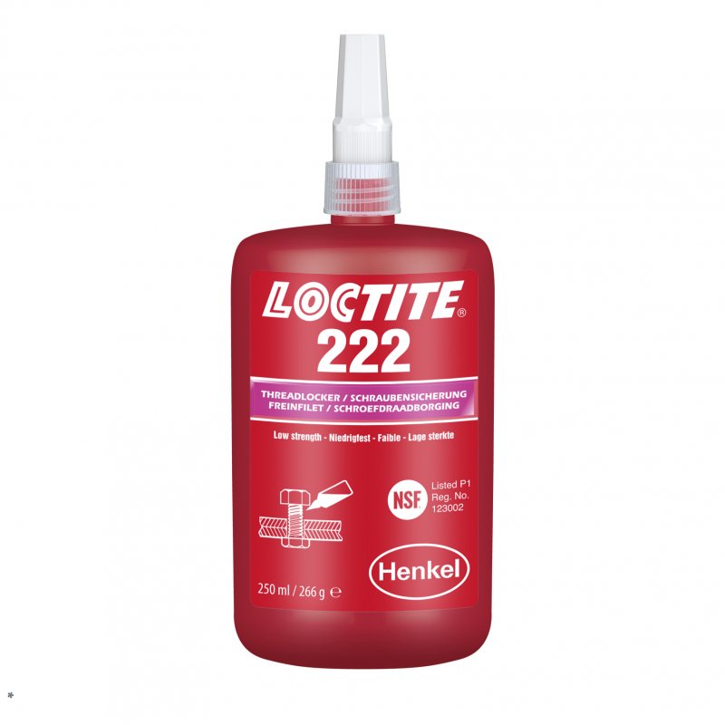 Loctite 222   Schraubensicherung - niedrigfest  - 250 ml | hanak-trade.de