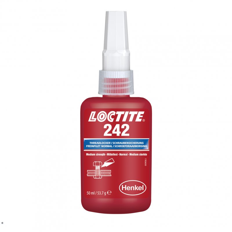 Loctite 242   Zajišťovač šroubů SP  - 50 ml | hanak-trade.cz