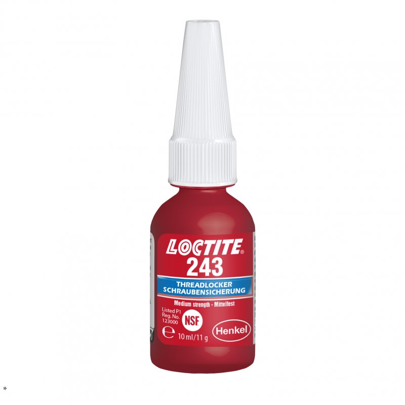 Loctite 243   Threadlocker Medium strength  - 10 ml | hanak-trade.com