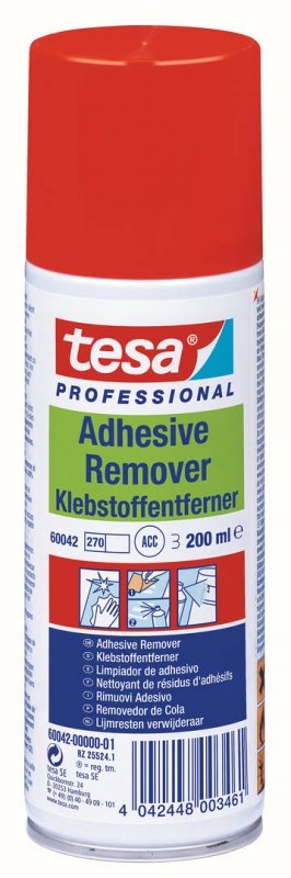 tesa® 60042  ADHESIVE REMOVER Spray, 200ml | hanak-trade.com