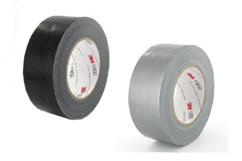 3M 1900 Duct Tape, textilní páska stříbrná | hanak-trade.cz