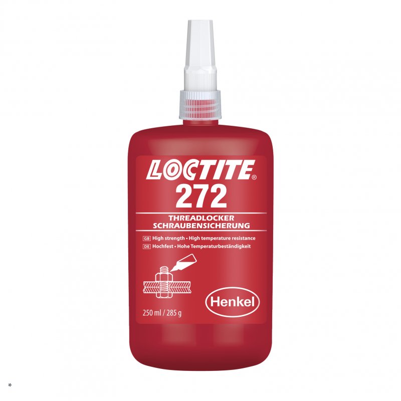 Loctite 272   Threadlocker High strength - 250 ml | hanak-trade.com