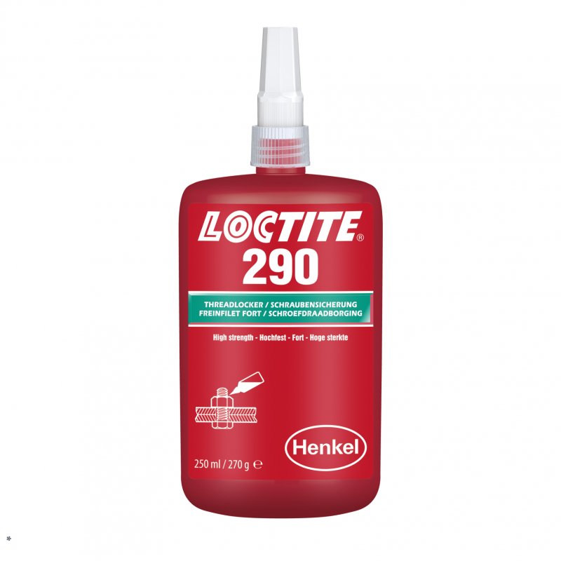 Loctite 290   Threadlocker High strength  - 250 ml | hanak-trade.com