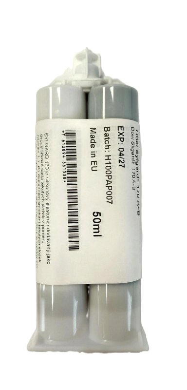 SYLGARD 170 A+B 50 ml,  silikonový zalévací kaučuk  | hanak-trade.de