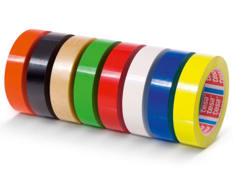 tesa® 4104 yellow premium PVC tape | hanak-trade.com